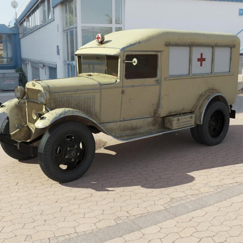 ГАЗ 55 санитарный