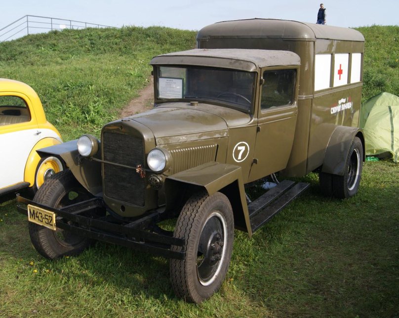 ГАЗ 55 санитарный