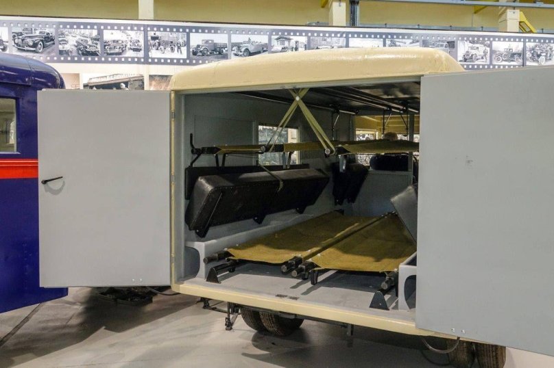 ГАЗ 55 санитарный салон