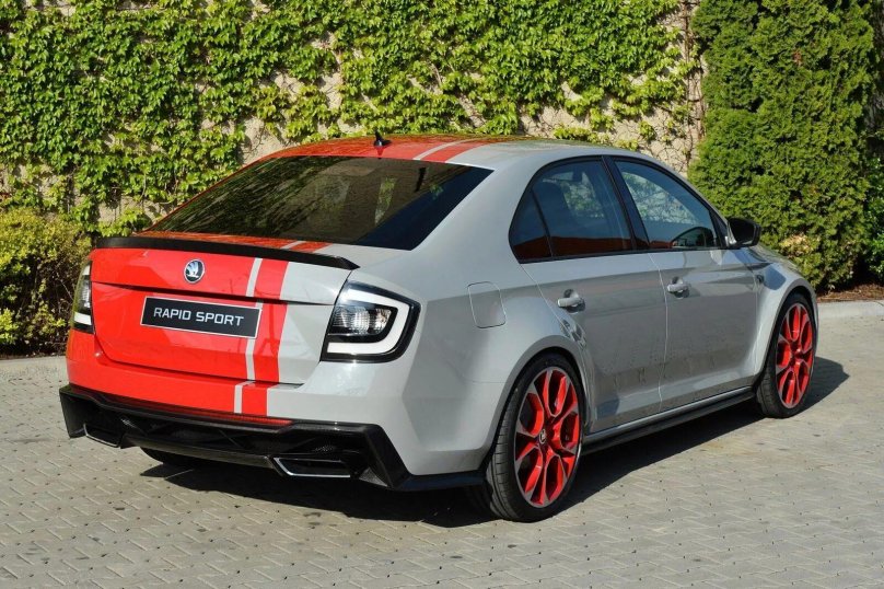 Skoda Rapid тюнингованная