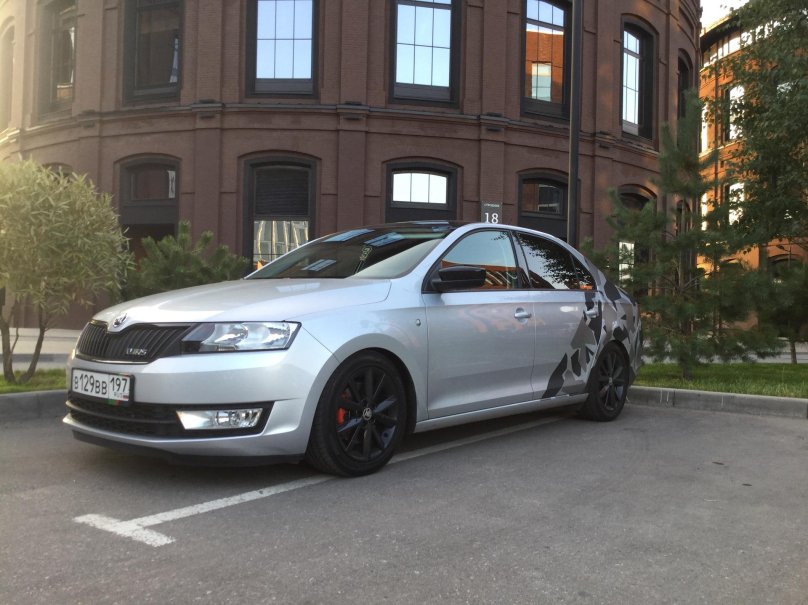 Skoda Rapid обвес