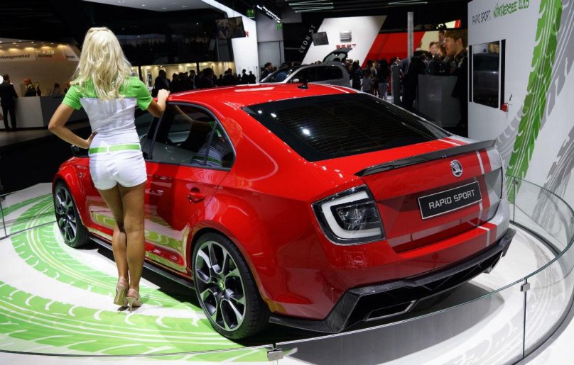 Шкода Рапид спорт