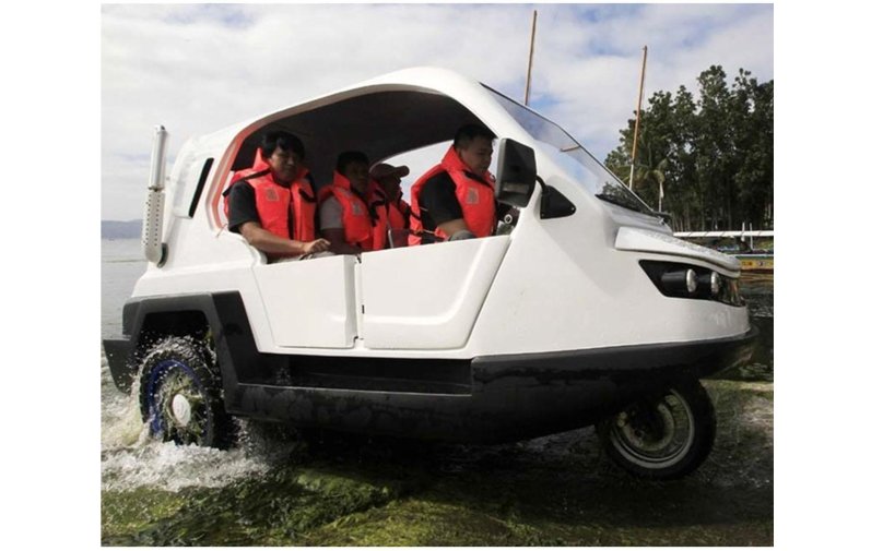 Колесный автомобиль-амфибия ГАЗ-59037а