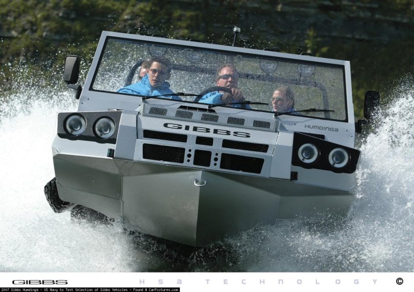 Вездеход Gibbs амфибия