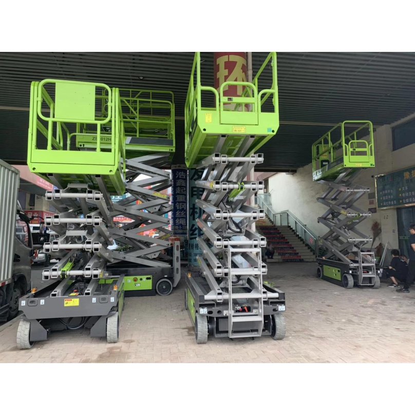 Тележка подъемная складская