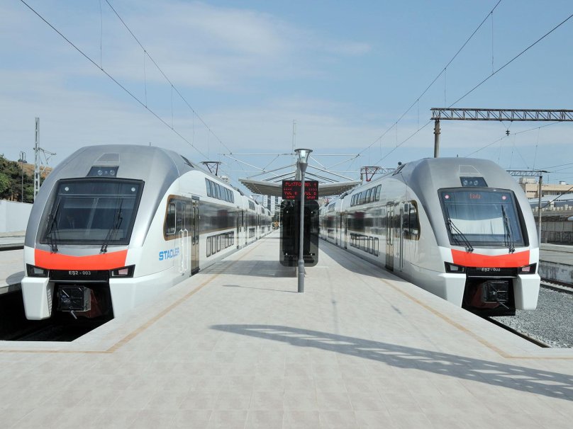 Электропоездов Сумгайыт-Баку