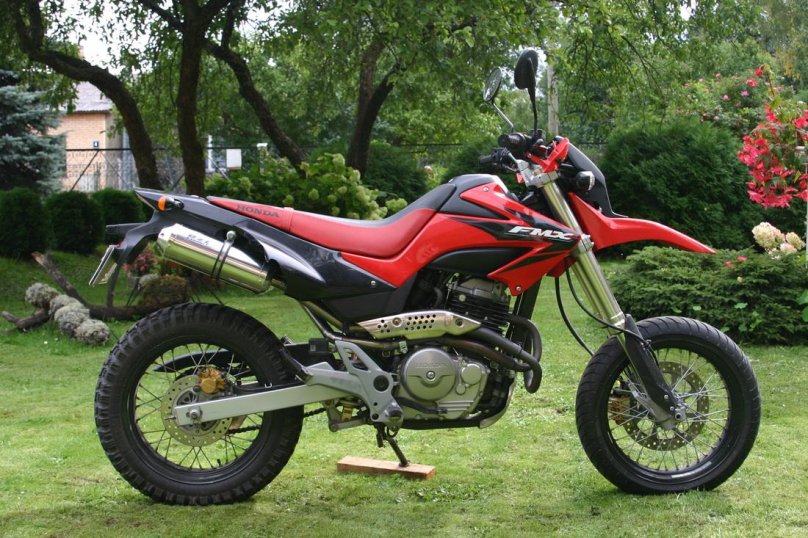 Honda FMX 650 скремблер