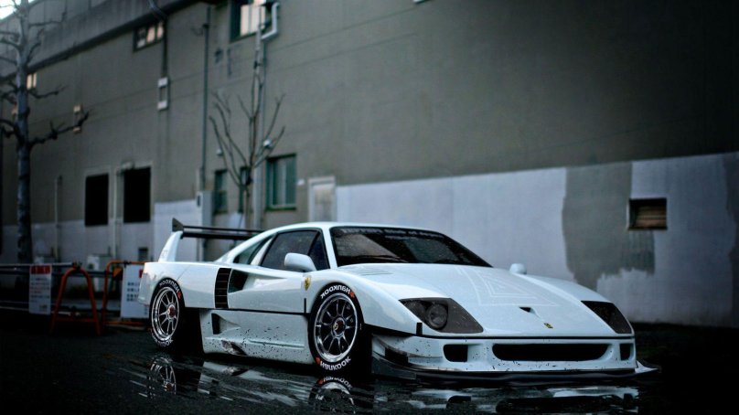 Ferrari f40 White