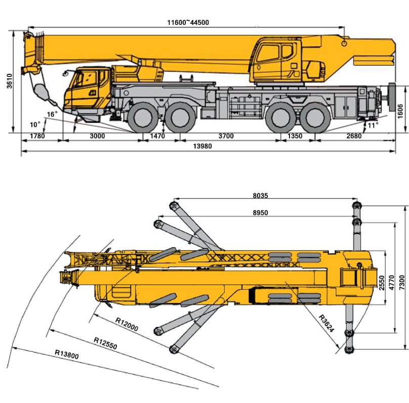 Автокран XCMG xct70_s