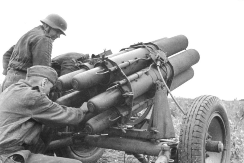 Реактивный миномет Небельверфер