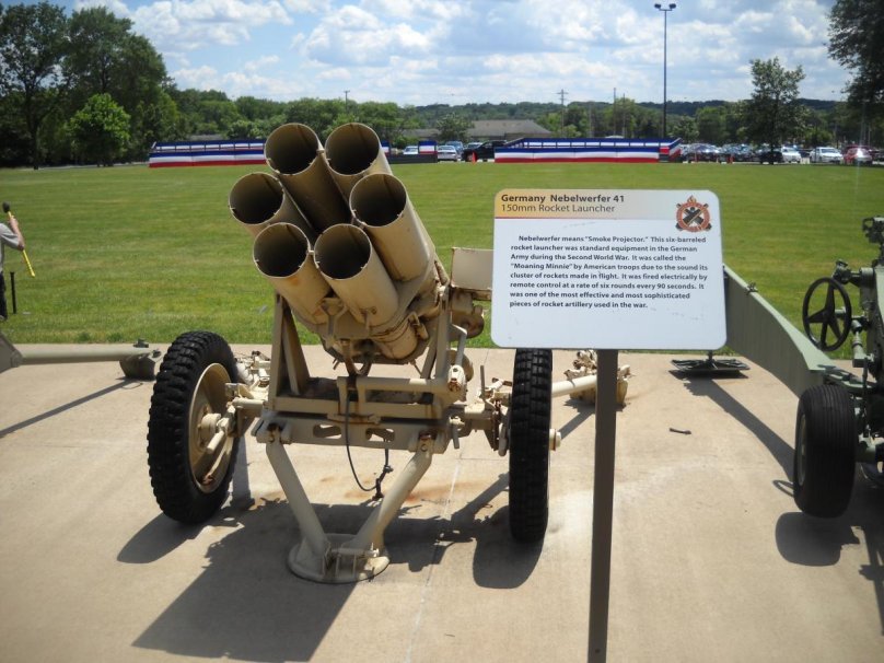 Реактивный миномет Небельверфер