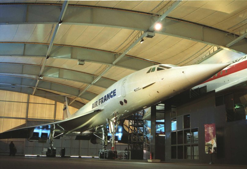 Конкорд в музее Ле Бурже