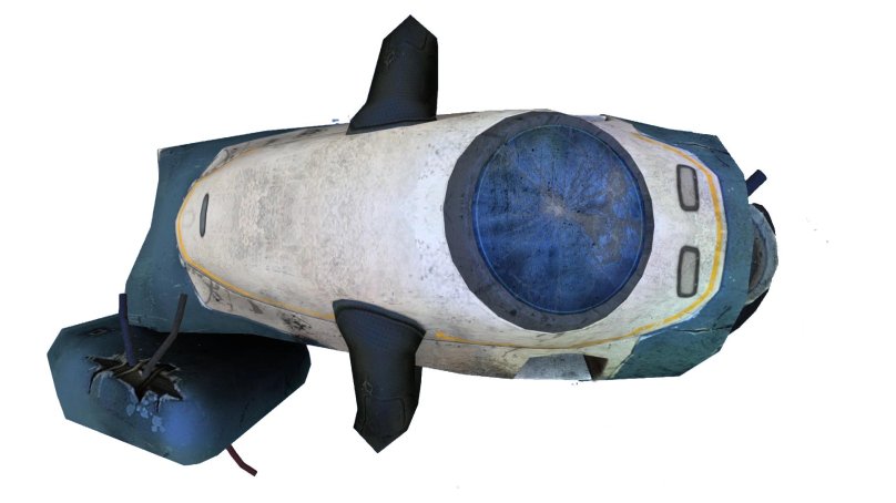 Морской глайдер Subnautica