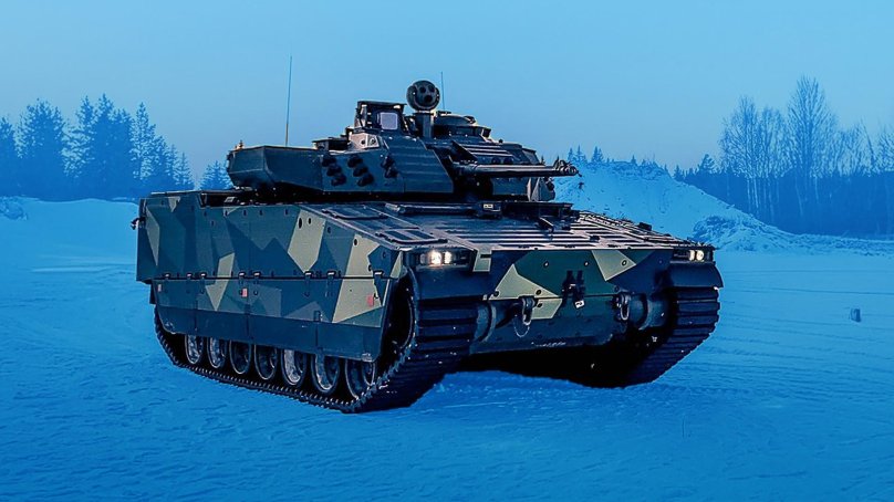 Шведская БМП cv90