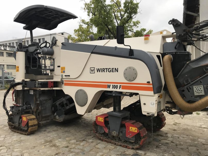 Дорожные фрезы Wirtgen w100f