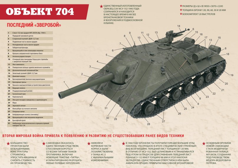 Танк объект 704