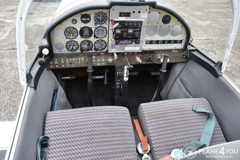 Socata Rallye 150 кабина