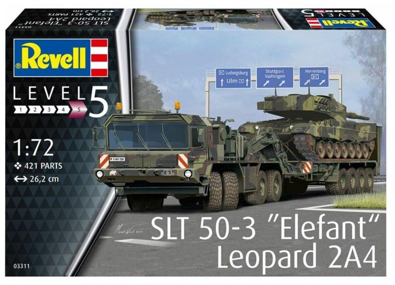 SLT 50-3 "Elefant" + Leopard 2a4