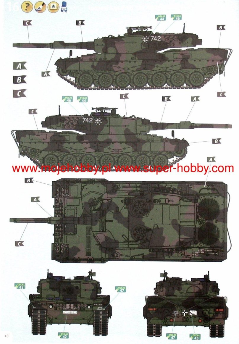 SLT 50-3 "Elefant" + Leopard 2a4 модель