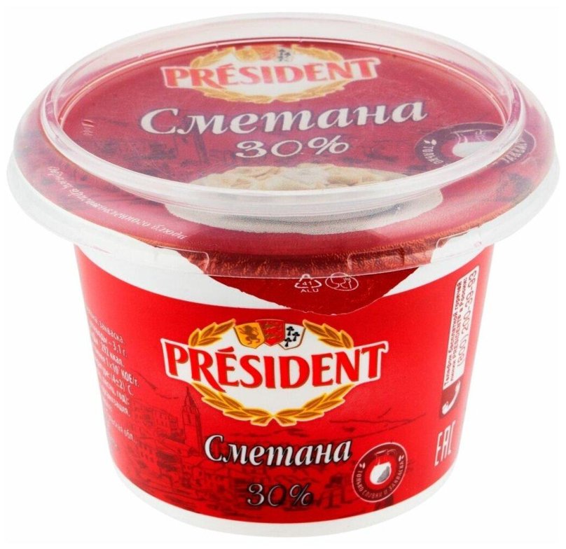 Сметана президент 30