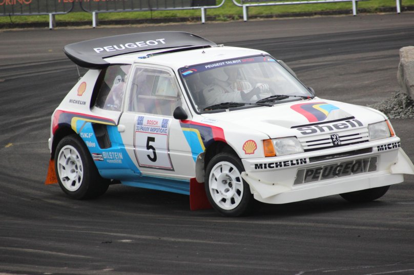 Peugeot 205 GTI ралли