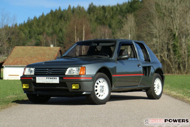 Пежо 205 турбо 4 дверный хэтчбек