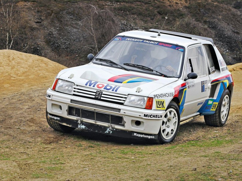 Peugeot 205 GTI ралли