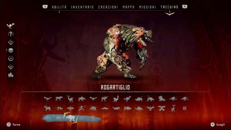 Horizon Zero Dawn список машин