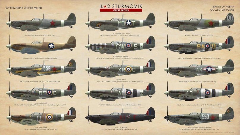 Истребитель Спитфайр МК IX