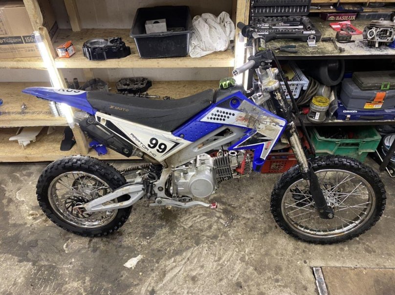 Раптор 140 питбайк