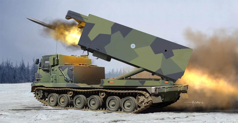 РСЗО США m270 MLRS