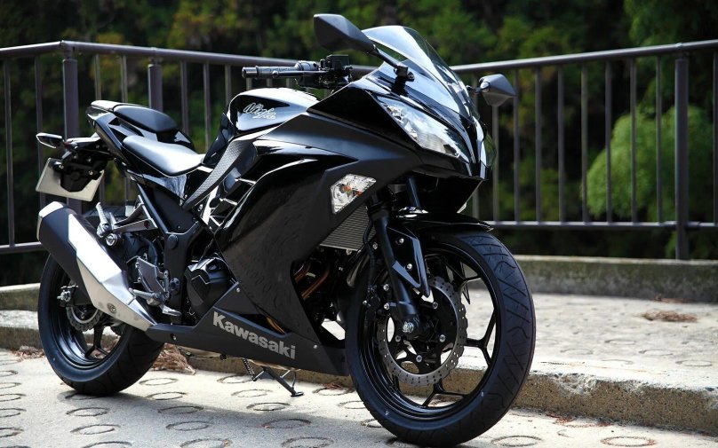 Kawasaki Ninja 250r черный