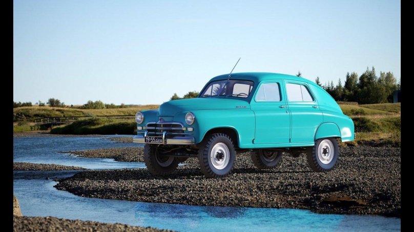 ГАЗ М 72 победа 4х4