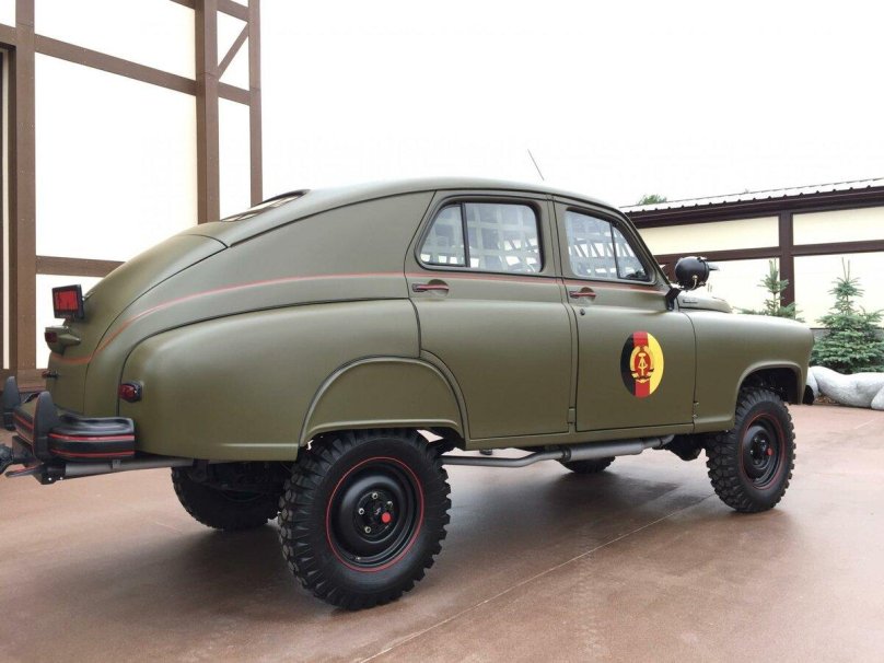 ГАЗ-м72 полноприводная победа