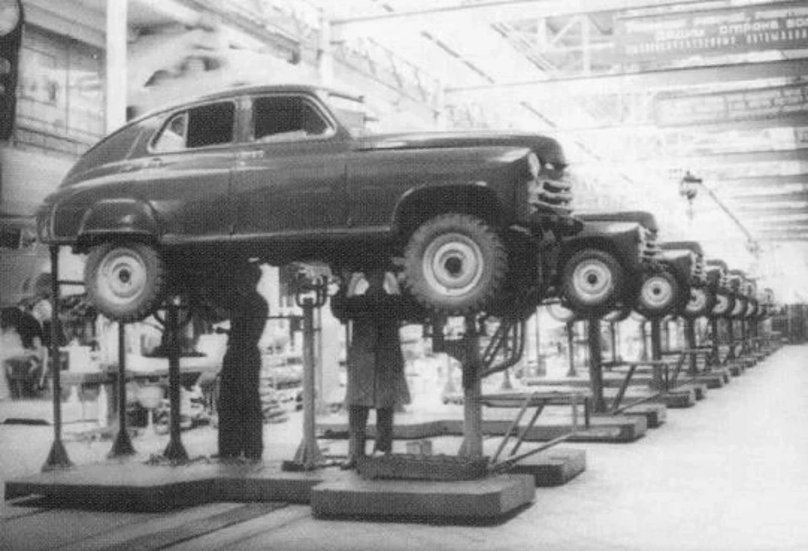 ГАЗ м20 победа конвейер