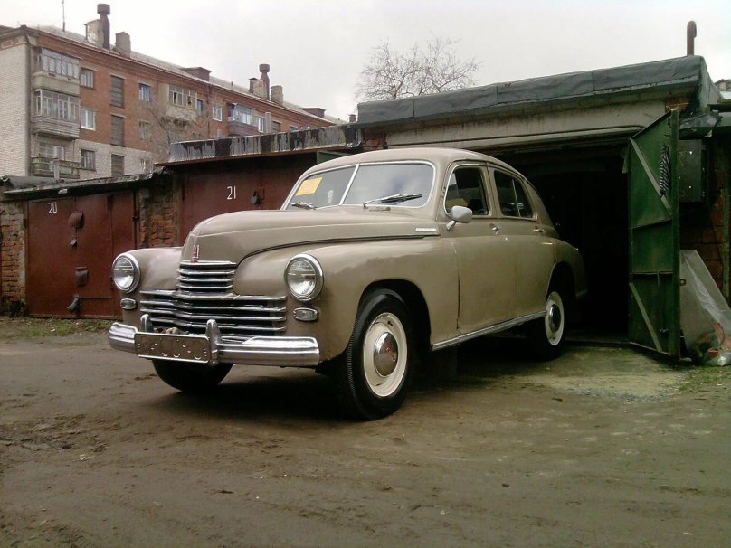 ГАЗ м20 фургон