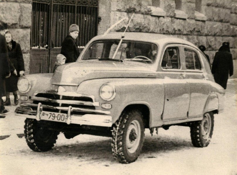 ГАЗ-м72 полноприводная победа