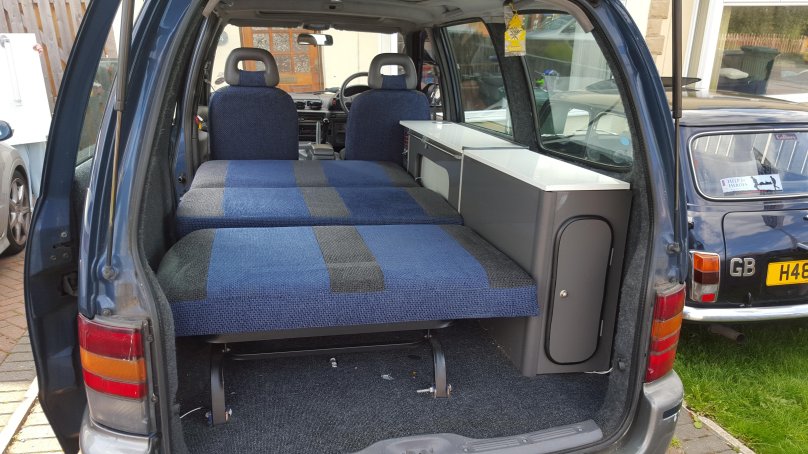 Ниссан Серена кемпер