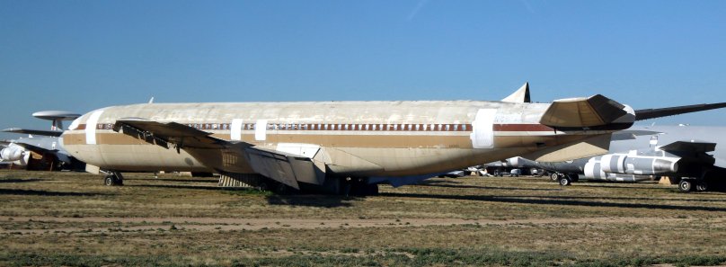 Boeing 720b kockpite