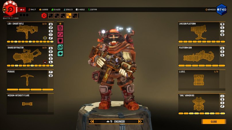 Deep Rock инженер