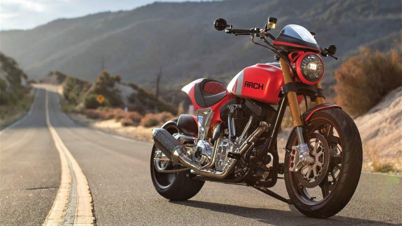 Киану Ривз на мотоцикле