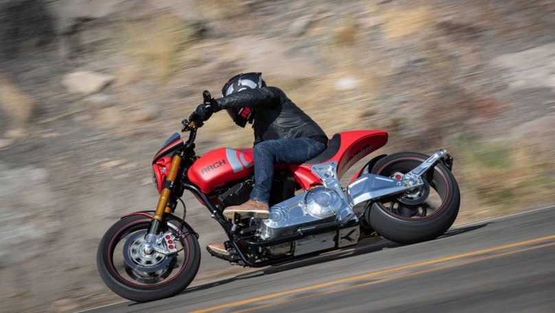 Киану Ривз Arch Motorcycle