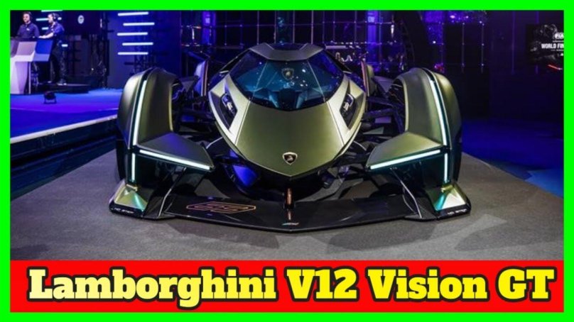 Lamborghini v12 Vision