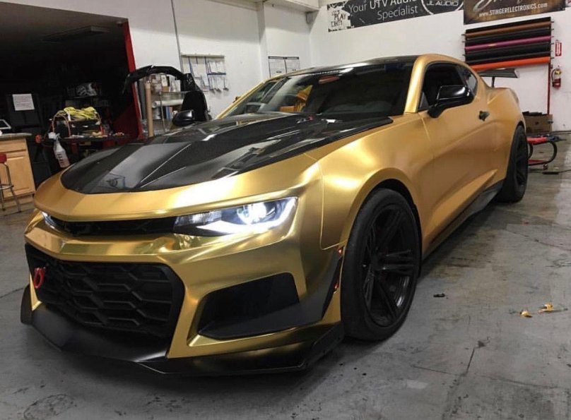 Wrap Camaro