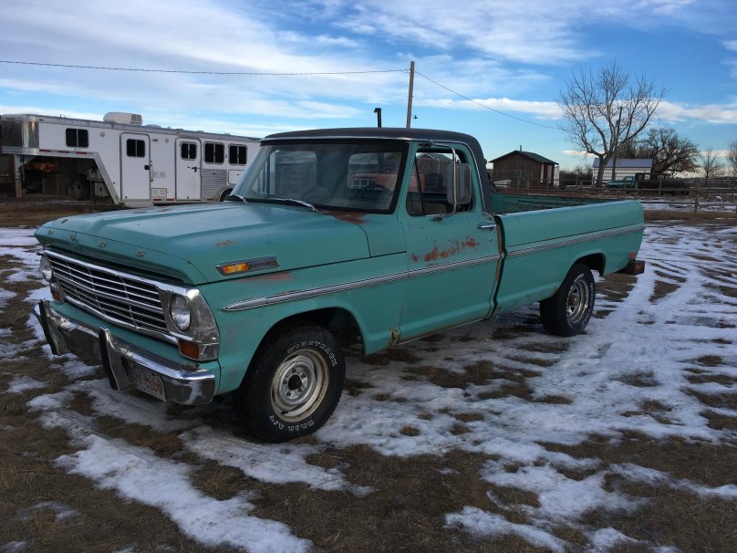 Ford f 100 5 Generation