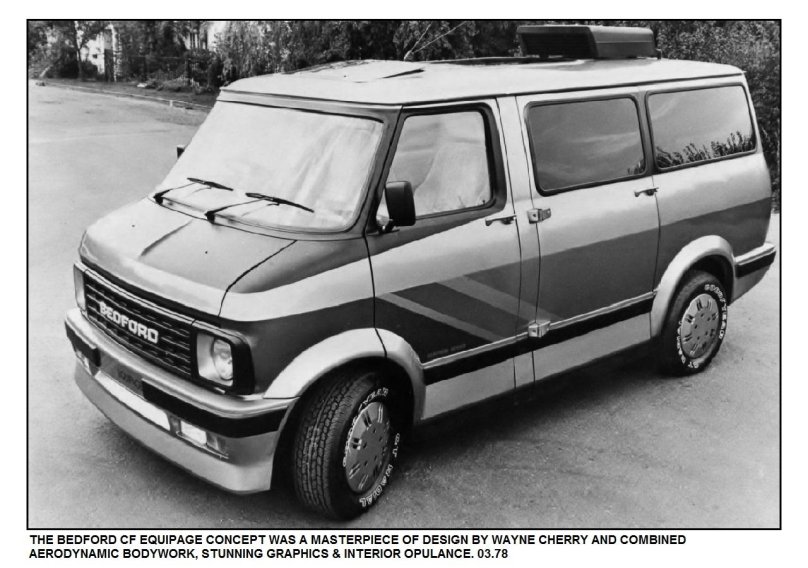 Bedford фургон Rascal