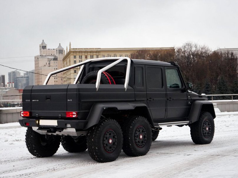 Мерседес вездеход 6х6 Гелик