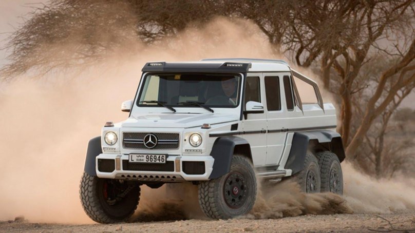Мерседес Гелендваген 6х6