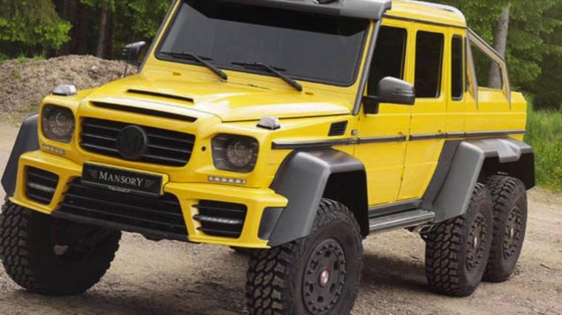 Mercedes Benz g63 6x6
