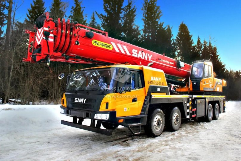 Автокран sany stc500